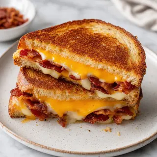 Bacon Cheddar Grilled Cheese