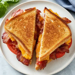Bacon Cheddar Sandwich