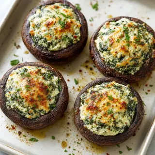Baked Portobello Mushrooms