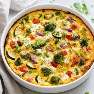Baked Vegetable Frittata