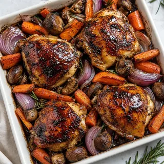 Balsamic Chicken and Vegetables