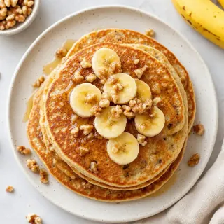 Banana Nut Pancakes