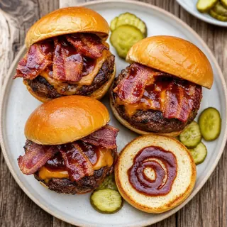 BBQ Bacon Burgers