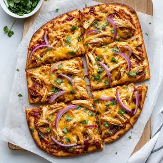 BBQ Chicken Flatbread Pizza
