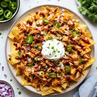 BBQ Chicken Nachos