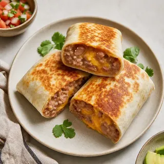 Bean and Cheese Burritos