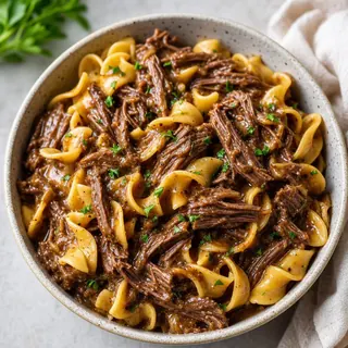 Beef and Noodles