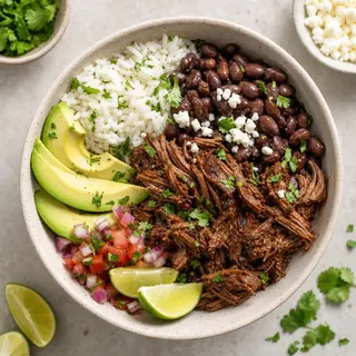 Beef Barbacoa Bowls