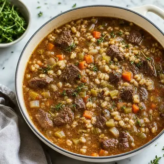 Beef Barley Soup