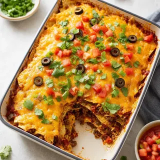 Beef Taco Casserole