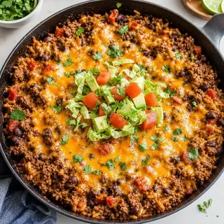Beef Taco Skillet