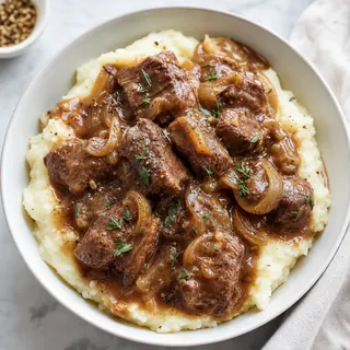 Beef Tips and Gravy