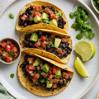 Black Bean Breakfast Tacos