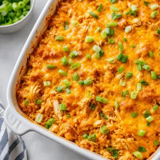 Buffalo Chicken Casserole