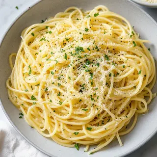 Buttered Parmesan Spaghetti