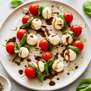 Caprese Skewer Bites