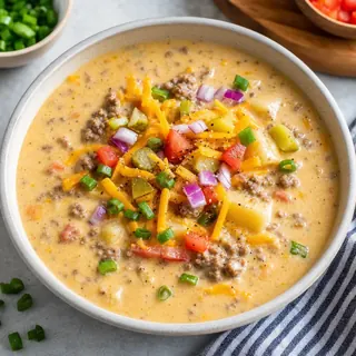 Cheeseburger Soup