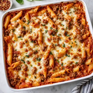 Cheesy Baked Pasta