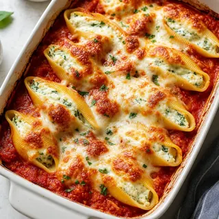 Cheesy Stuffed Shells