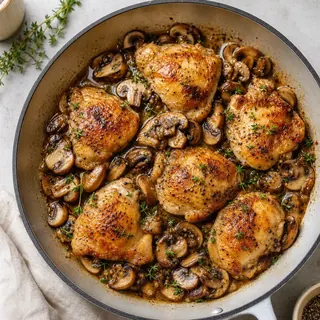 Chicken and Mushroom Skillet