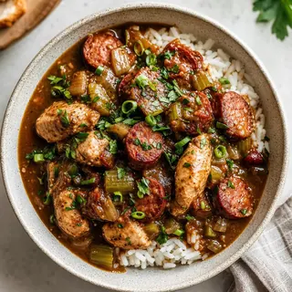 Chicken and Sausage Gumbo