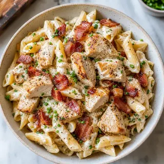 Chicken Bacon Ranch Pasta