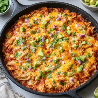 Chicken Enchilada Skillet