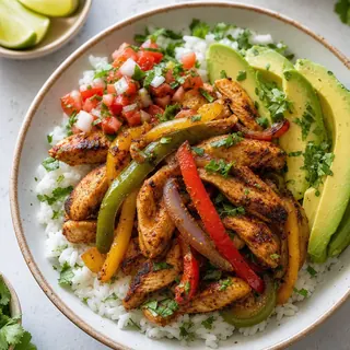 Chicken Fajita Bowls