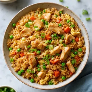 Chicken Fried Rice with Vegetables