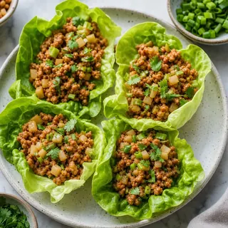 Chicken Lettuce Wraps