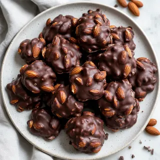 Chocolate Almond Clusters