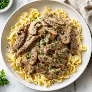 Classic Beef Stroganoff
