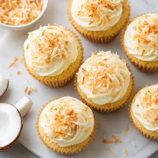 Coconut Cream Cupcakes