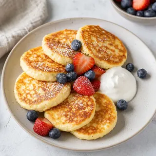 Cottage Cheese Pancakes