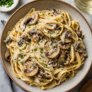 Creamy Mushroom Pasta