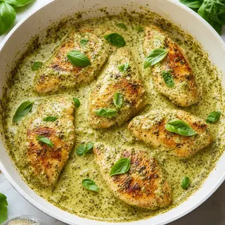 Creamy Pesto Chicken