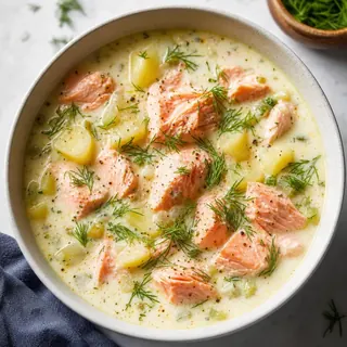 Creamy Salmon Chowder