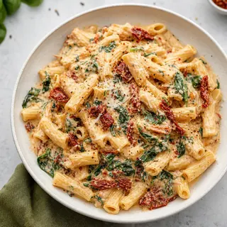 Creamy Sun-Dried Tomato Pasta