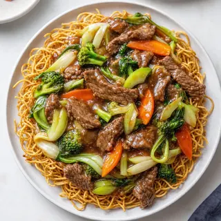 Crispy Chow Mein Noodles