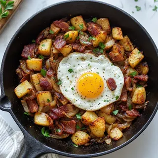 Crispy Hash Skillet
