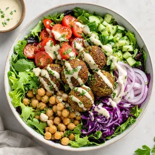 Falafel Salad Bowl