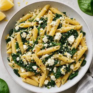 Feta Spinach Pasta