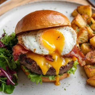 Fried Egg Burgers