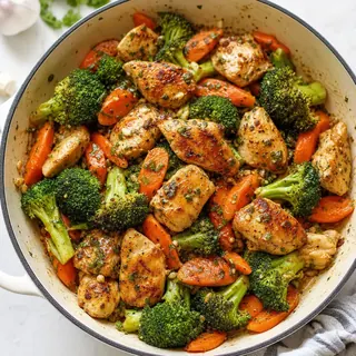 Garlic Herb Chicken and Veggies