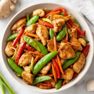 Ginger Chicken Stir-Fry