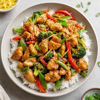Ginger Soy Chicken Stir-Fry