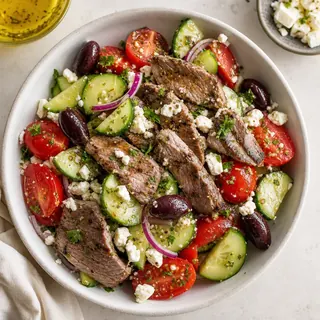 Greek Lamb Salad