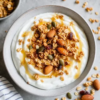 Greek Yogurt Granola Bowl