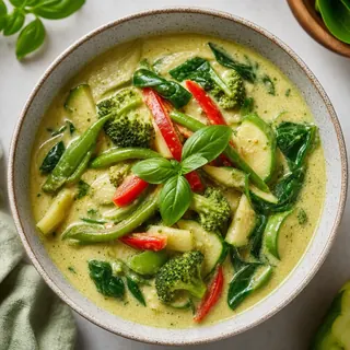 Green Curry with Vegetables