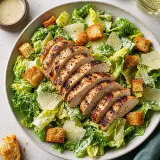 Grilled Chicken Caesar Salad